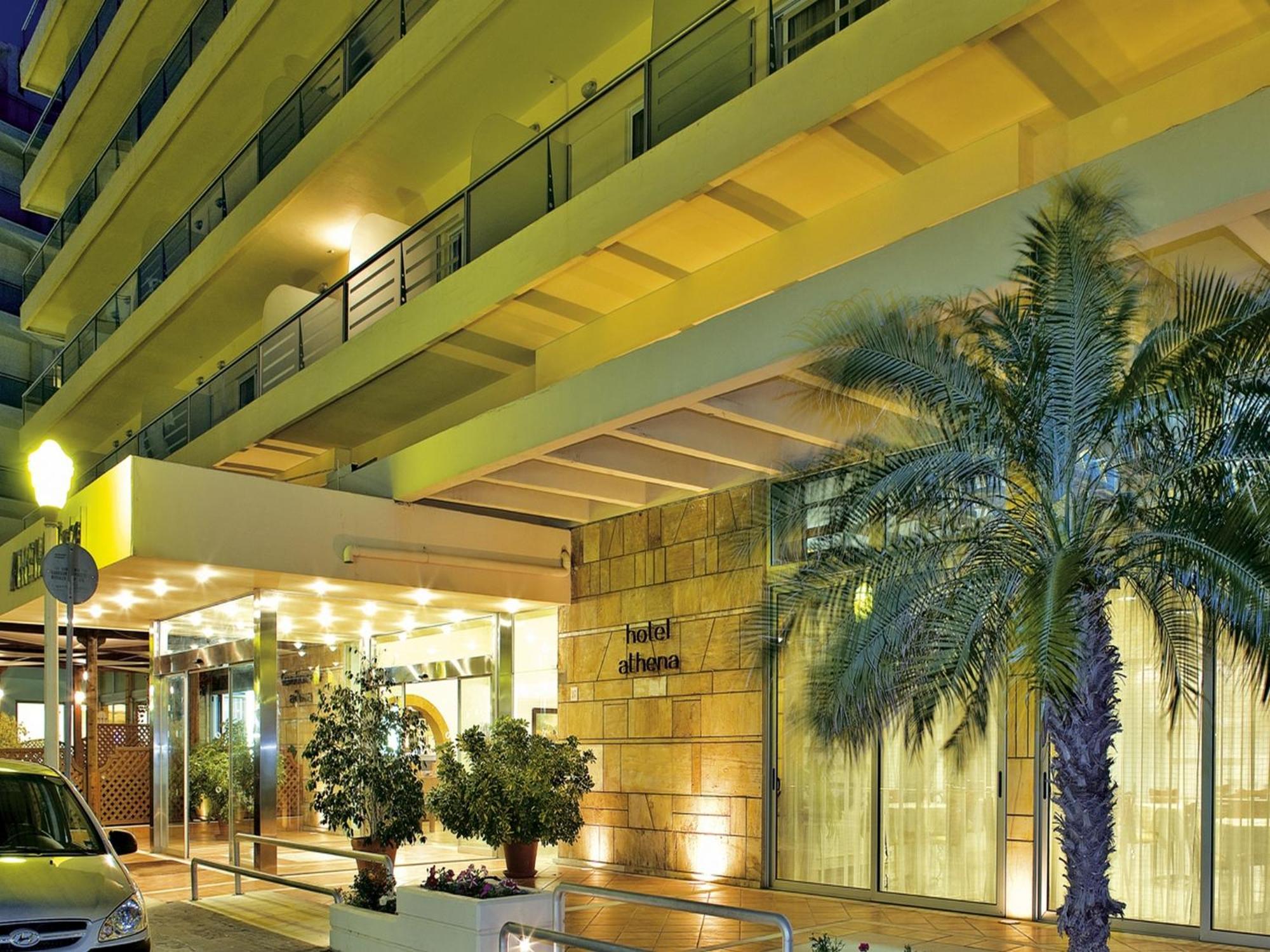 Athena Hotel Rhodes City Exterior foto